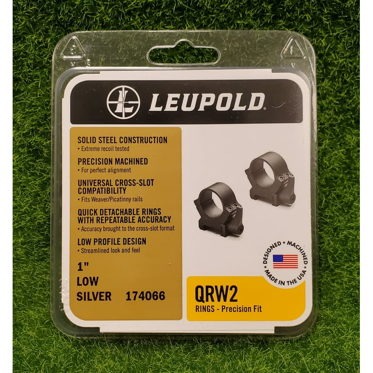 Leupold QRW2 Quick-Release Weaver-Style Rings 1