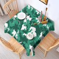 thumbnail image 4 of Camouflage Square Tablecloth 60x60in(152x152cm) – Waterproof Polyester Printed Table Cover, Wrinkle Resistant & Washable for Kitchen Dining Picnic Party Decor, 4 of 6