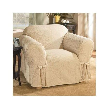 Home Trends Normandy Chair Slipcover, Champagne