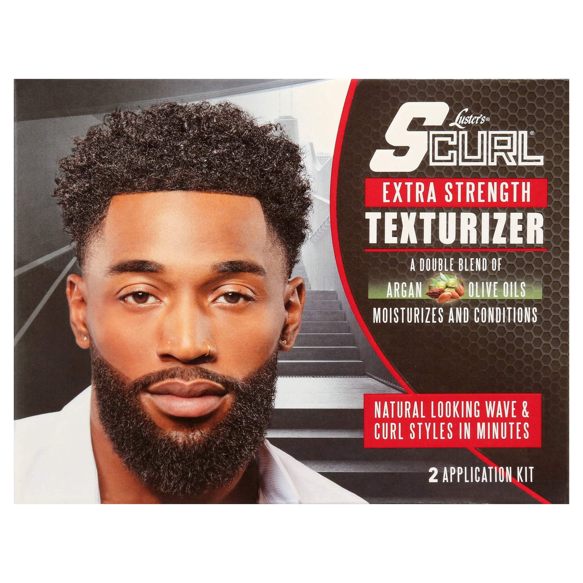 Luster's Pink Scurl Extra Strength Texturizer, 2 Application