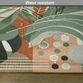 thumbnail image 5 of Ambesonne Mid Century Modern Place Mats Set of 4, Leafy Huddle Art, Standard Size, Laurel Green Peach, 5 of 5