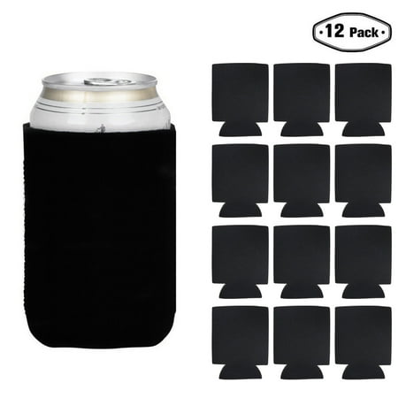 

lulshou Party Drink Beer Can CoolersSoda Coolies Sleeves Cup Sets Thermocoolers 12Pcs