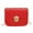 Red, variant on ZTTD Fashion Women Solid Color Leisure Crossbody Bag Hasp Bag Shoulder Bag Hand Bag A
