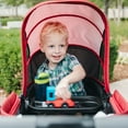 Monbebe Everyday Outings Wagon Stroller, Cardinal Red, Toddler, Unisex