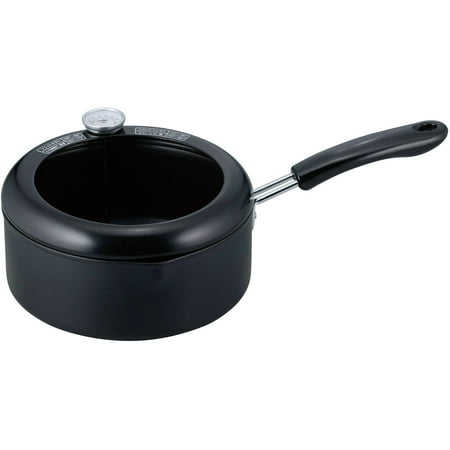 

Wahei freiz Tempura Nabe Fried Fried Fly Fried Fly Fried 20cm IH compatible one-handed thermometer oil Er-7001