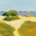 thumbnail image 2 of Adams, Phyllis 15x15 Gold Ornate Wood Framed with Double Matting Museum Art Print Titled - Path to the Beach, 2 of 4