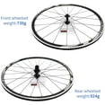 thumbnail image 3 of ZTZ 700C Road Bike Wheelset, Ultralight Aluminum Alloy 30mm Road Bike Wheel, 20H Front/24H Rear High-Strength Bike Rims, 700c Clincher, Rim Brake, Compatible 8-12 Speed Cassettes, 3 of 7
