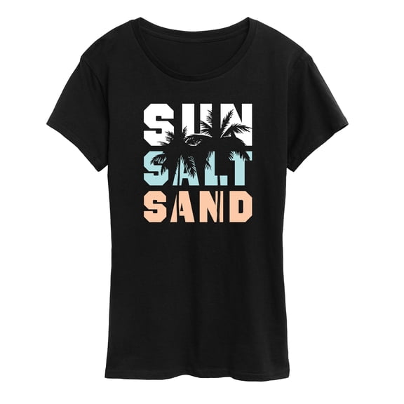 Instant Message - Sun Salt Sand - Women's Short Sleeve Graphic T-Shirt