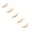 A-5Pcs, variant on 5 Pcs Fishing Lures 2.48", 3D Eyes Hard Plastic Crankbait, Minnow Wobbler Bass Pike-Specific Slow Sinking Micro Hard Baits with Single Hooks, Freshwater Saltwater River Lake Fishing