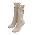 thumbnail image 5 of XIAONU Women's Stretchy Hollow Out Quarter Socks Casual, 5 of 5