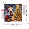 thumbnail image 4 of Bordado de diamantes de Disney Mickey Mouse Minnie recién llegado mosaico Navidad completo cuadrado redondo pintura dibujos animados decoración de pared, 4 of 5