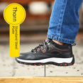 thumbnail image 3 of Zapatos de protección laboral para las cuatro estaciones, zapatos de seguridad con suela de goma resistente al desgaste y antipinchazos para hombre, zapatos de trabajo, 3 of 5