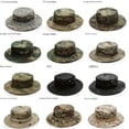 thumbnail image 1 of Sombrero redondo de camuflaje para fanáticos militares, sombrero Bennie, sombrero para el sol de verano, sombrero de pescador para exteriores, 1 of 2