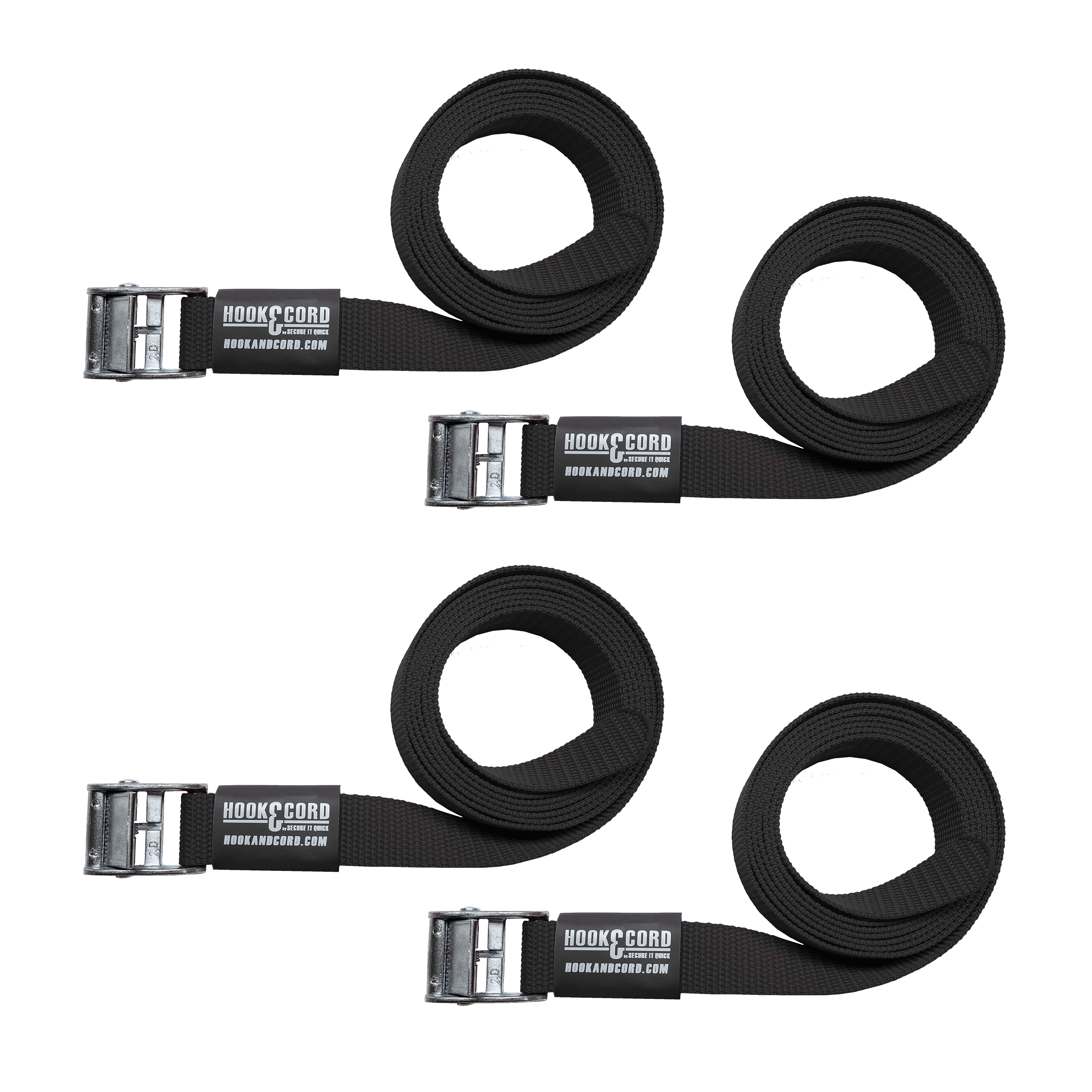 Premium Cinch Straps with Stainless Steel Metal Ring (Buckle), Reusable  Durable Hook and Loop, Multipurpose Securing Straps 1 x 12 - 8 Pack Plus  2