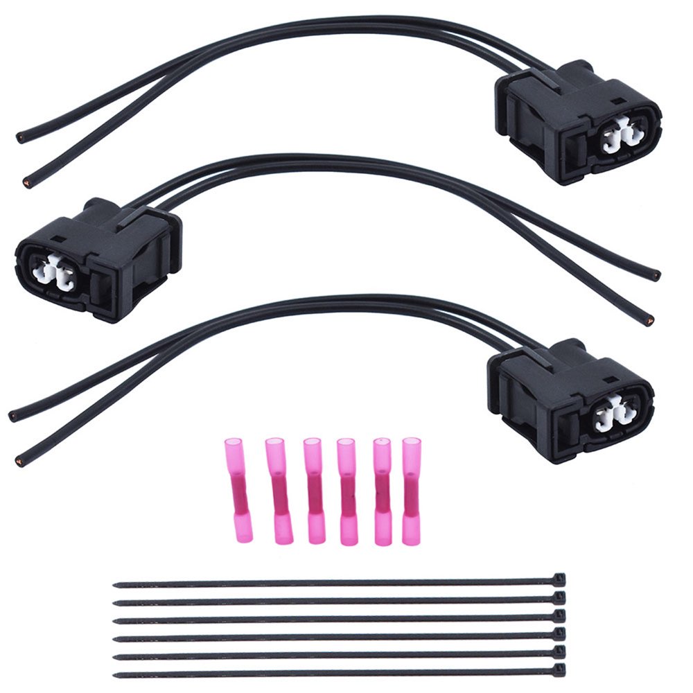 3 Pcs Ignition Coil Connector Plug with Wires Fit for Toyota Lexus 300