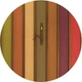 thumbnail image 1 of Ahgly Company Machine Washable Indoor Square Transitional Red Area Rugs, 3' Square, 1 of 7