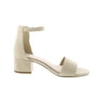 thumbnail image 2 of Sugar Womens Noelle Microsuede Ankle Open-Toe Heels, 2 of 3
