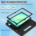 thumbnail image 6 of BMOUO Kids Case for Samsung Galaxy Tab A11 8.7-inch 2025 / A9 8.7-inch 2023 / A7 Lite 8.7 Inch 2021, with Screen Protector, Convertible Stand Protective Case Cover for kids ,Black, 6 of 9