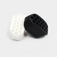 thumbnail image 4 of dianhelloya 2Pcs Soft Silicone Jaw Line Lifting Face Exerciser Chew Muscle Training Ball White, 4 of 5