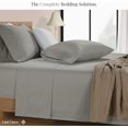 thumbnail image 4 of King Sheets Set Thread Count Sateen Weave Pc Long Staple Cotton Hotel Luxury Deep Pocket King Bed Sheets, 4 of 9