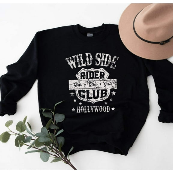 WILD SIDE HOLLYWOOD Graphic Unisex Fleece Pullover