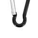thumbnail image 4 of Clip Mosquetón Ligero Gancho en Forma D Accesorios Acampada (negro) 10 Uds., 4 of 9