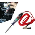 thumbnail image 1 of Pack-1 Car Digital Tester with LED Signal Light, Inductive Tester with 70.8 Inches Retractable Spring Wire, Universal DC 3V/6V/12V/24V Automotive Test Pen for Car Truck Motorcycle (Red), 1 of 5
