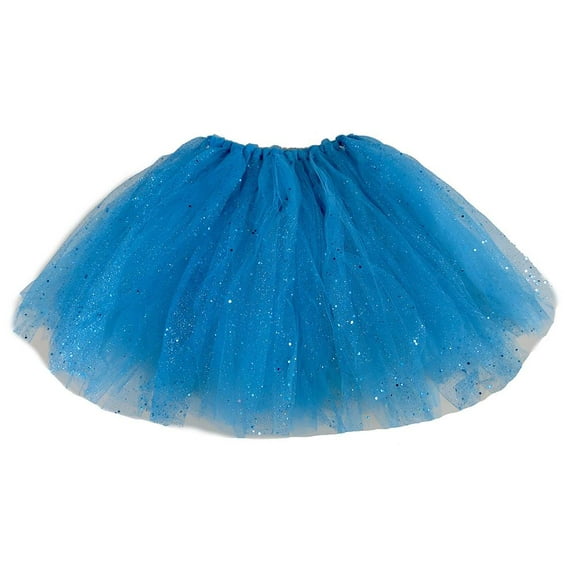 Wenchoice Girl's Blue Glitter Tutu - S(1T-2T)