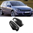 thumbnail image 2 of Car Side Wing Mirror Cover Carbon Fiber for Opel Vauxhall Astra H, 2 of 5