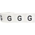 thumbnail image 2 of Letter G Inventory Labels 1.5 inch Round Circle Dots 500 Adhesive Stickers, 2 of 2