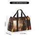 thumbnail image 3 of Disketp Apocalyptic Skull Soldier Bolsa de Viaje Tipo Duffle, Bolso de Mano para Fin de Semana para Mujer, Bolsa de Gimnasio Ligera para Hombre, Esencial para Viajes, 3 of 7