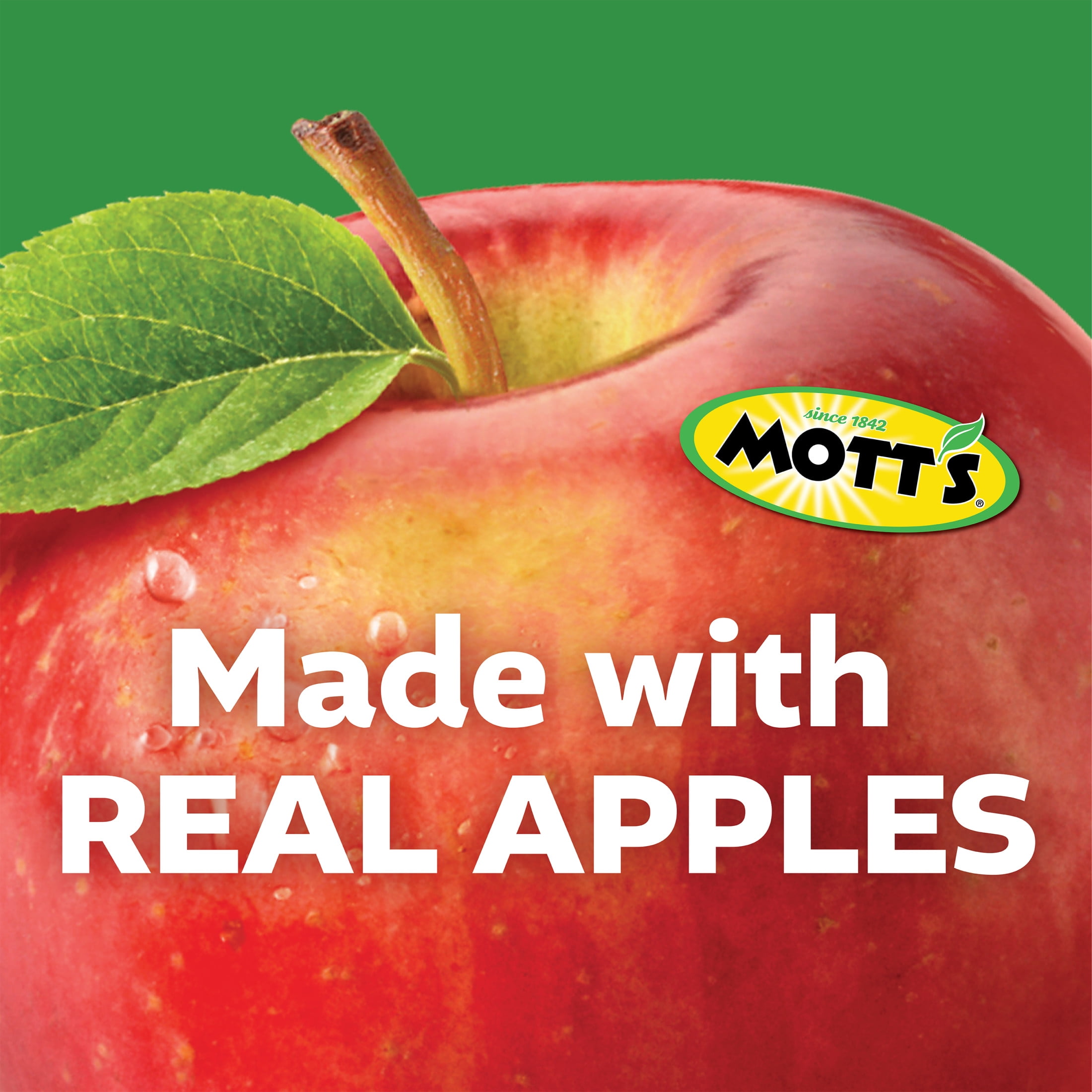 Mott's No Sugar Added Cherry Applesauce, 3.9 oz, 6 Count Cups