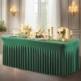 thumbnail image 4 of Mantel Shillance Green Spandex rectangular de 6 pies, paquete de 2, 4 of 8