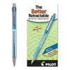 Better Ballpoint Pen, Retractable, Medium 1 Mm, Blue Ink, Translucent Blue Barrel, Dozen