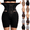 29# Black, variant on Shapewear Tummy Control Shorts for Women High Waisted Body Shaper Seamless Shaping Thigh Slimmer Under Dress,Complexion 2XL