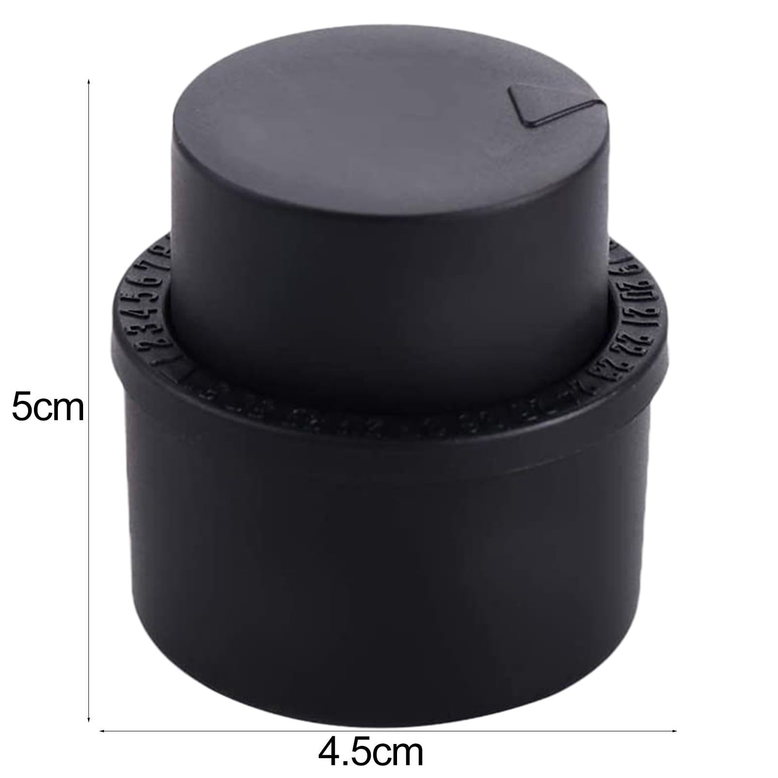 Shebeky Bottle Stopper Data Dial Design Time Adjustment Push Type Fizzy Drink Freshness Keeping Saver Lid Sealer Bottle Pump Pressure Stopper Kitchen Accessories