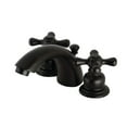 thumbnail image 1 of Kingston Brass KB940AX Victorian Mini-Widespread Bathroom Faucet, Matte Black, 1 of 1