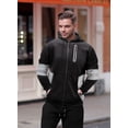 thumbnail image 5 of CULTURA SPORT Men's Active Fashion Hooded Fleece Sport Sweater For Gym Workout and Running, Athletic Hoodie Zipper, 5 of 5