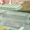 thumbnail image 7 of Ice Cube Tray with Lid and Bin for Freezer Storage, 28 Cavity Silicone Ice Cube Trays Easy Release, Ice Mold with Ice Scoop for Tea Coffee Drinks, 7 of 7