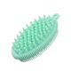thumbnail image 1 of Shampoo Brush Silicone Bath Brush Multifunctional Double Sided Massage Brush - Green, 1 of 1