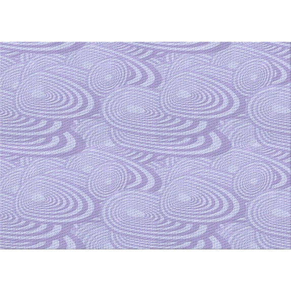 Ahgly Company Machine Washable Indoor Rectangle Transitional Purple Mimosa Purple Area Rugs, 5' x 8'