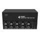 thumbnail image 1 of Audio Splitter 1 in 4 Out L/R Aux Stereo Audio Splitter 1X4 Audio Distributor for PC DVD Speaker Spl, 1 of 5