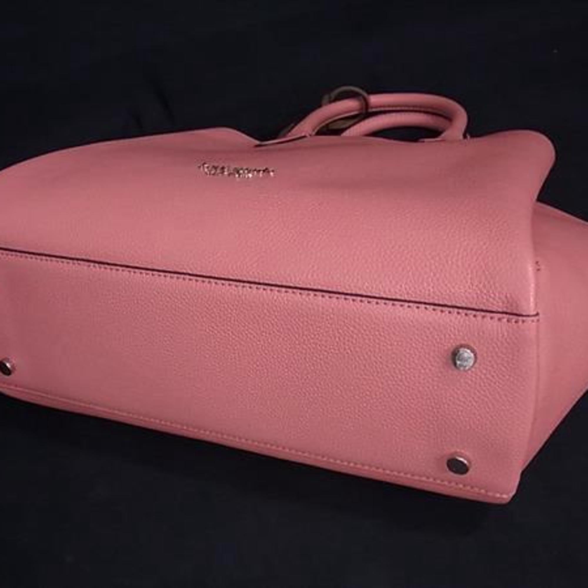 Pre-Owned Kate Spade Avenue Medium Satchel Handbag K6534 Pink Leather Women's