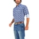 thumbnail image 3 of Camisa Vaquera Wrangler Hombre Manga Larga 753 azul CH, 3 of 6