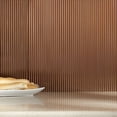 thumbnail image 2 of FASÄDE Rib Decorative Vinyl Backsplash Panel in Oil Rubbed Bronze (6X6 Inch Sample), 2 of 5