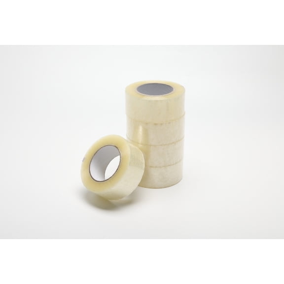 ABALONE Heavy Duty Packing Tape for Shipping Packaging Moving Sealing,2 in.x 150 yd,Clear,5 Rolls