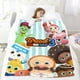 thumbnail image 5 of Barbería de Pan anti-pilling, suave, ligera, esponjosa y acogedora de lujo para hogar y cocina – Perfecta para niños y adultos,100X80cm, 5 of 6