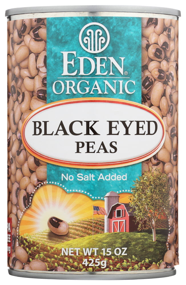 Eden Foods Organic Black Eyed Peas, 15 Oz - Walmart.com ...