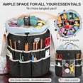 thumbnail image 4 of Organizador de bolsas de ganchillo Yookee Home para guardar lana, color negro, 4 of 7