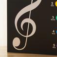 thumbnail image 5 of Sheet Music Folder, 60 Pages, Sheet Music/Holder,Fits Letter Size A4, Writable & Detachable Choir Folder Black, 5 of 5